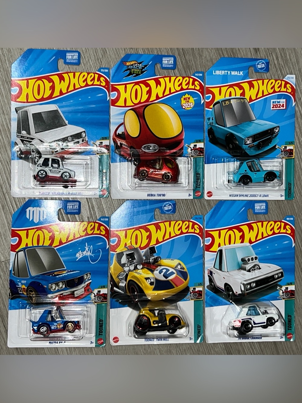 Tooned Hot Wheels (6)